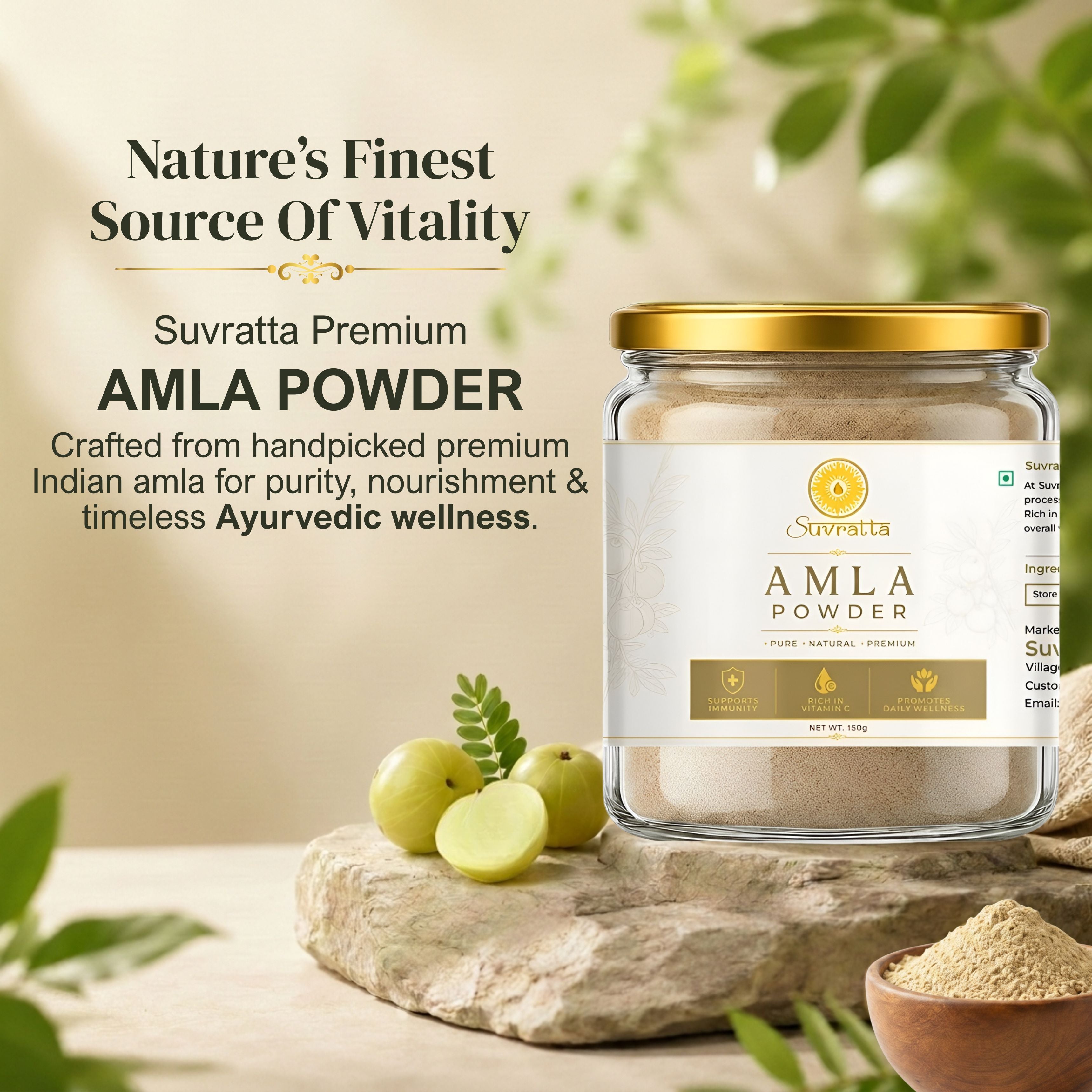 Suvratta Shuddh Amla Powder