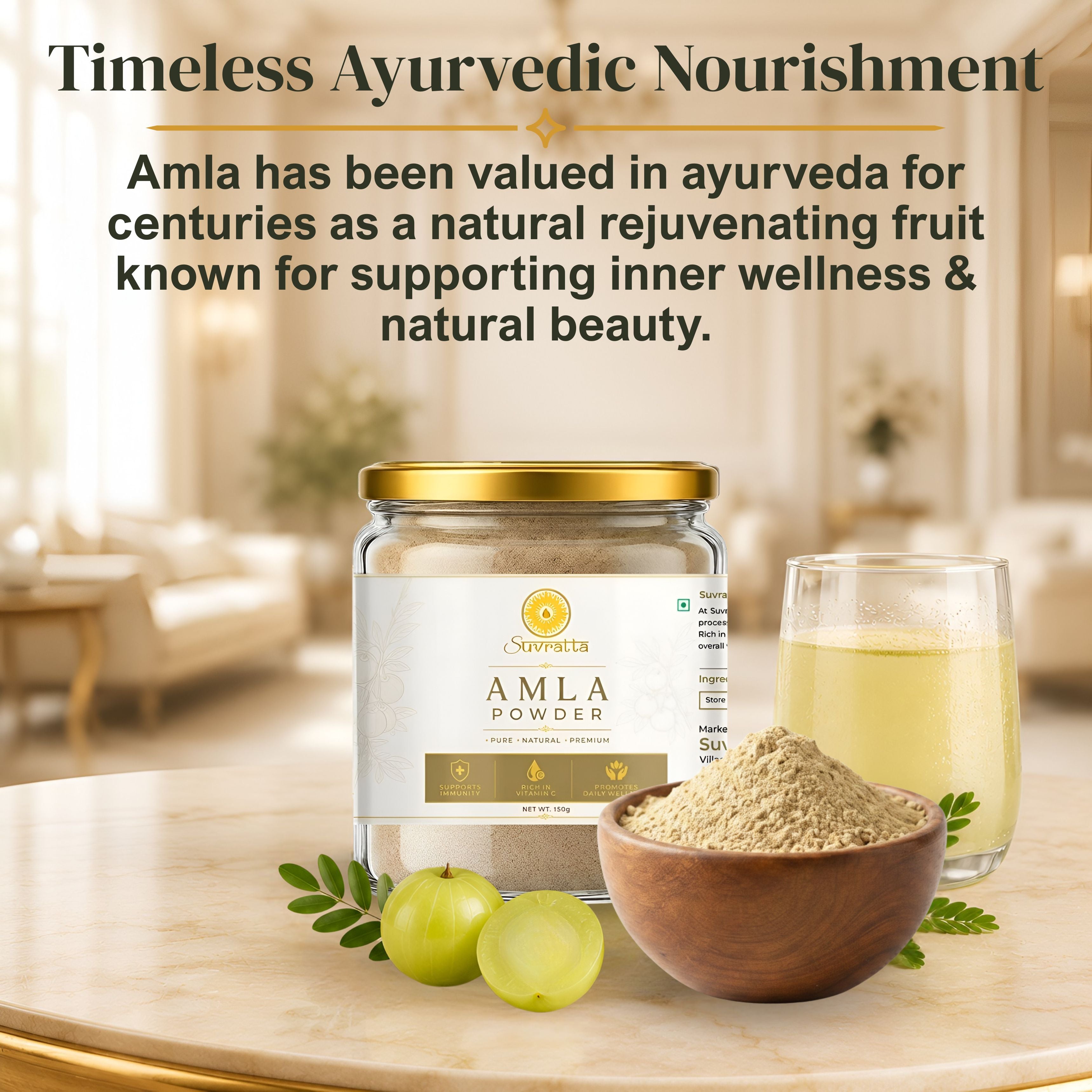 Suvratta Shuddh Amla Powder