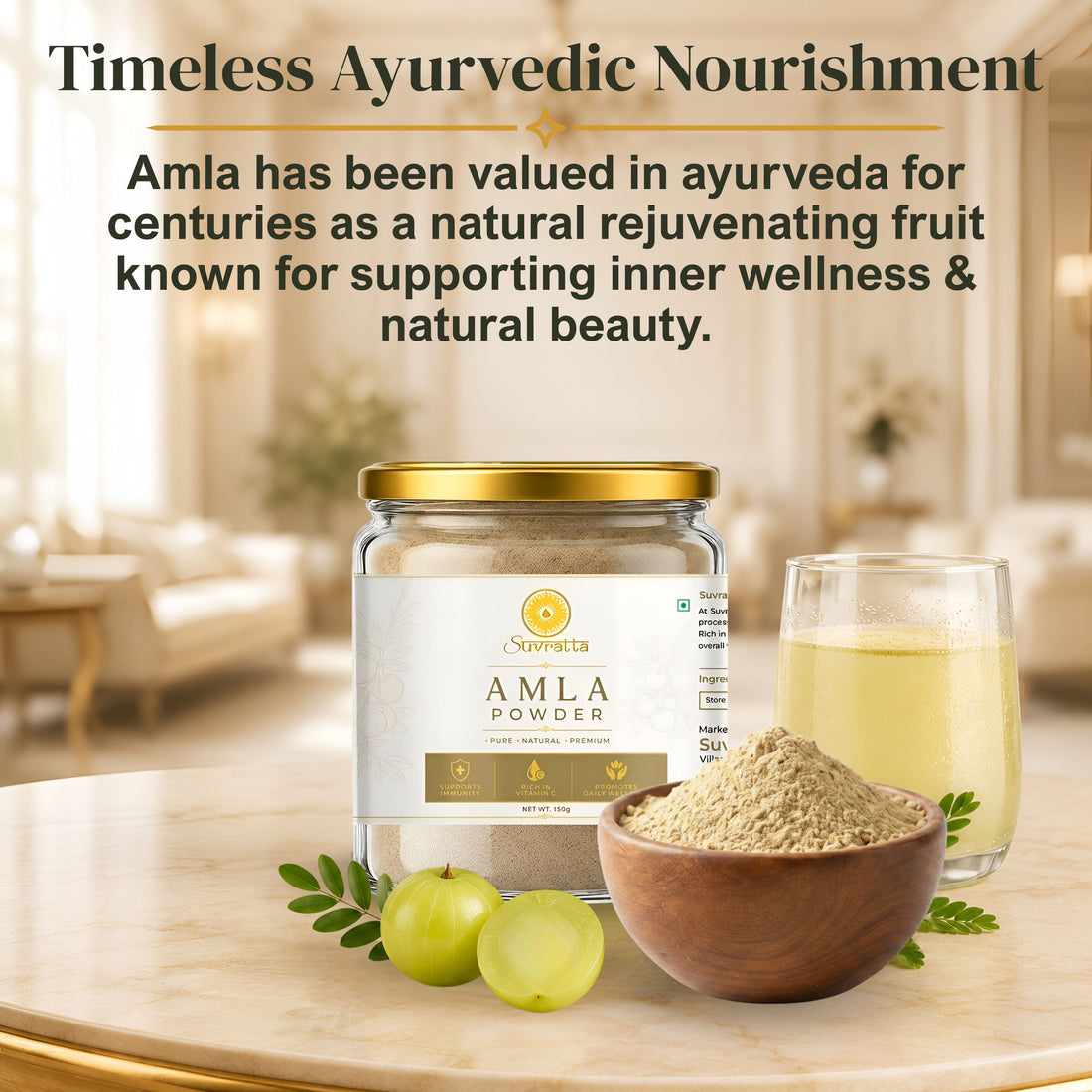 Suvratta Shuddh Amla Powder
