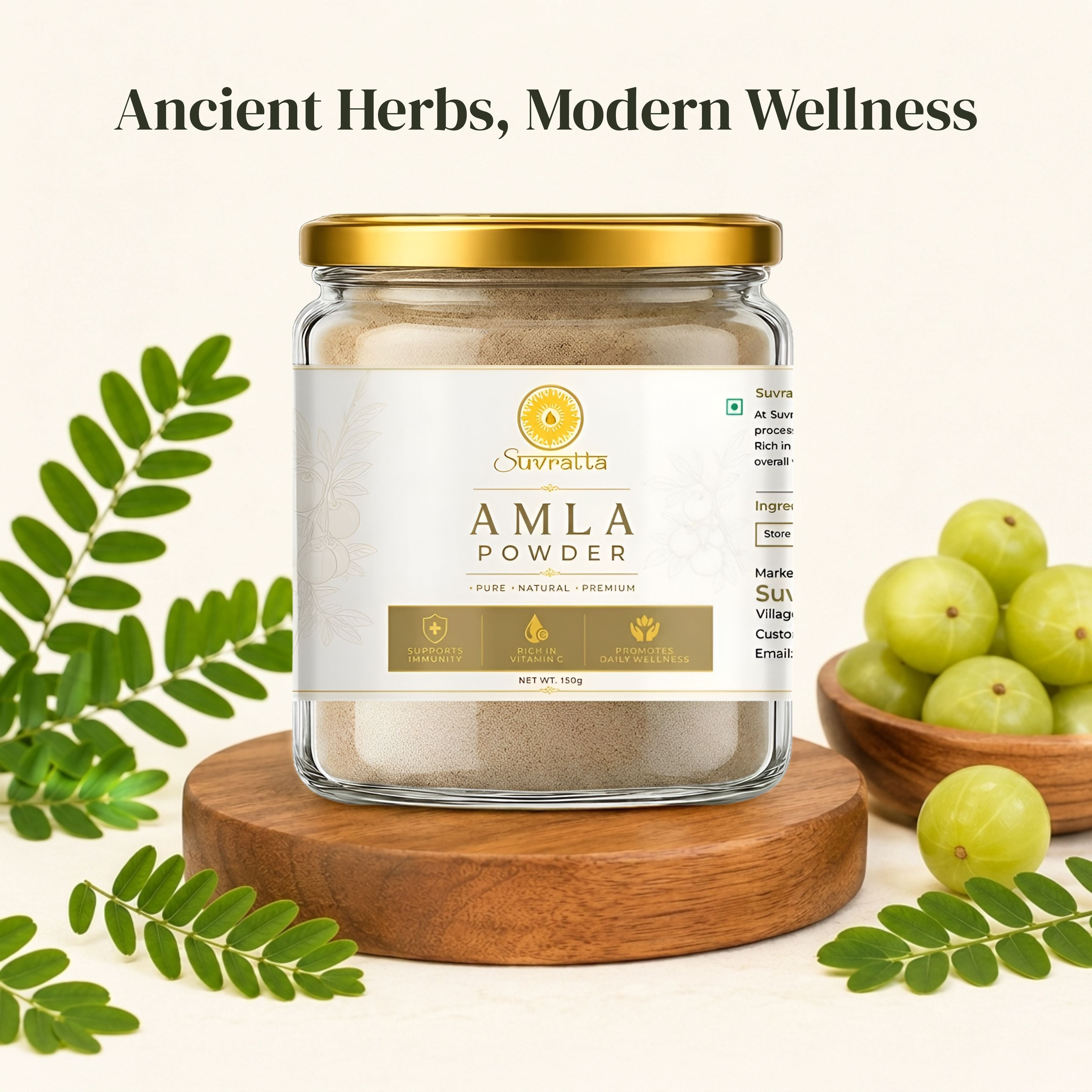 Suvratta Shuddh Amla Powder