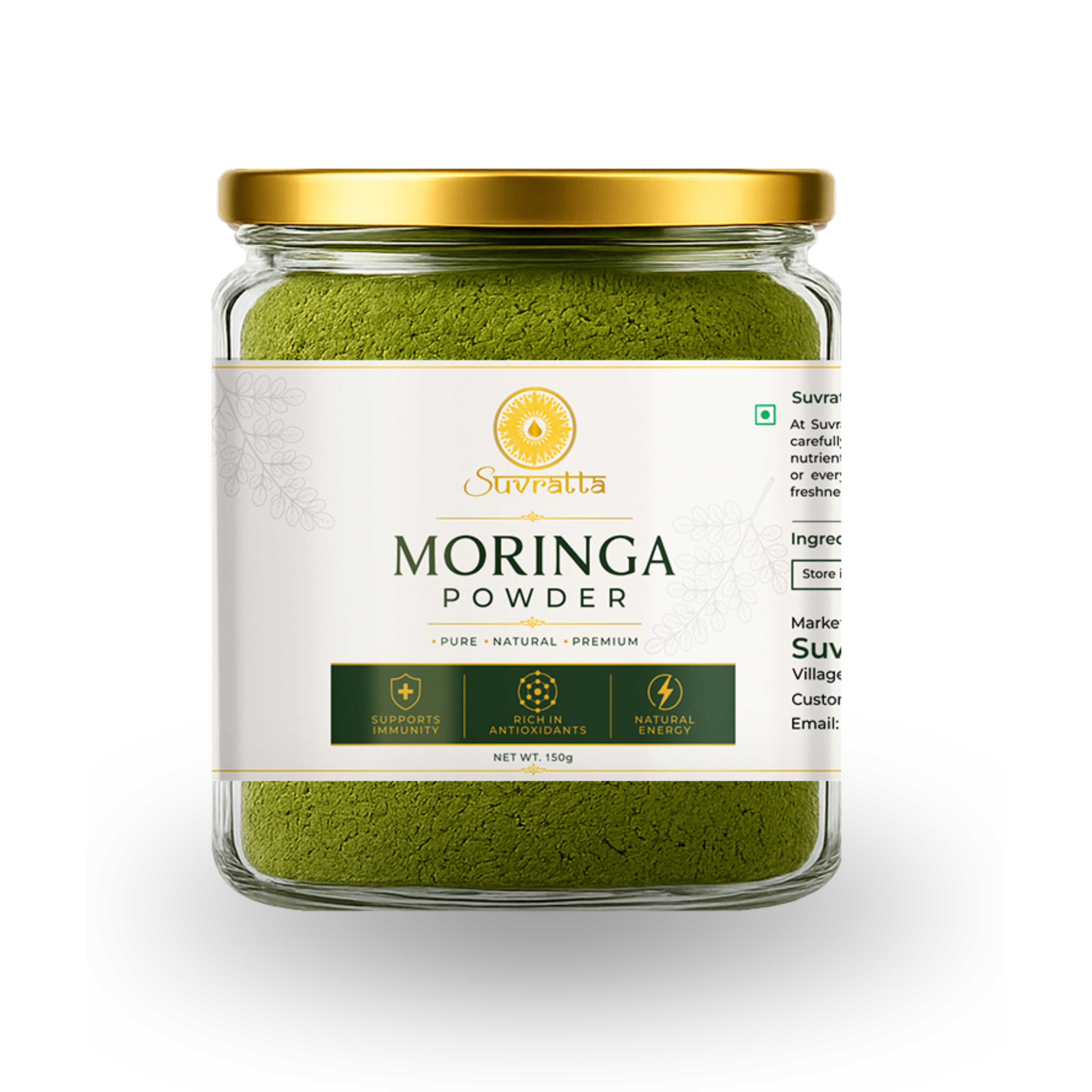 Suvratta Shuddh Moringa Powder
