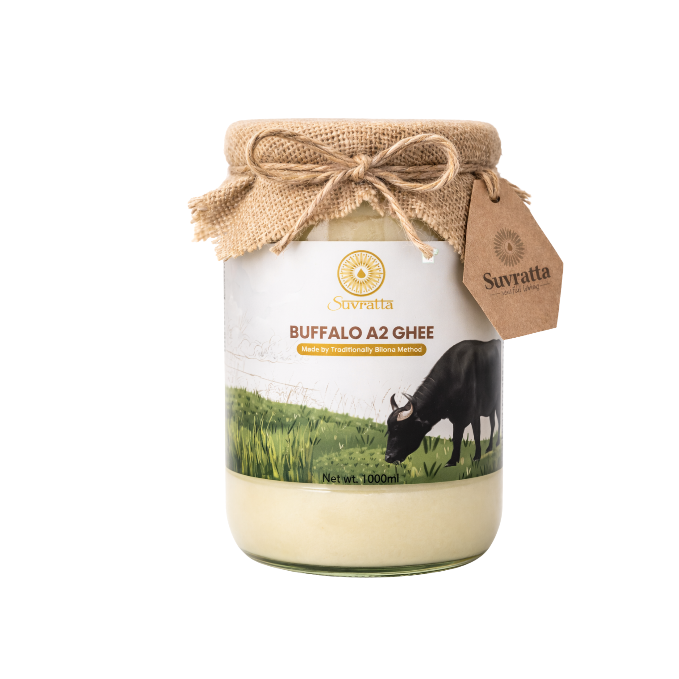 A2 Desi Buffalo Ghee (1Ltr)