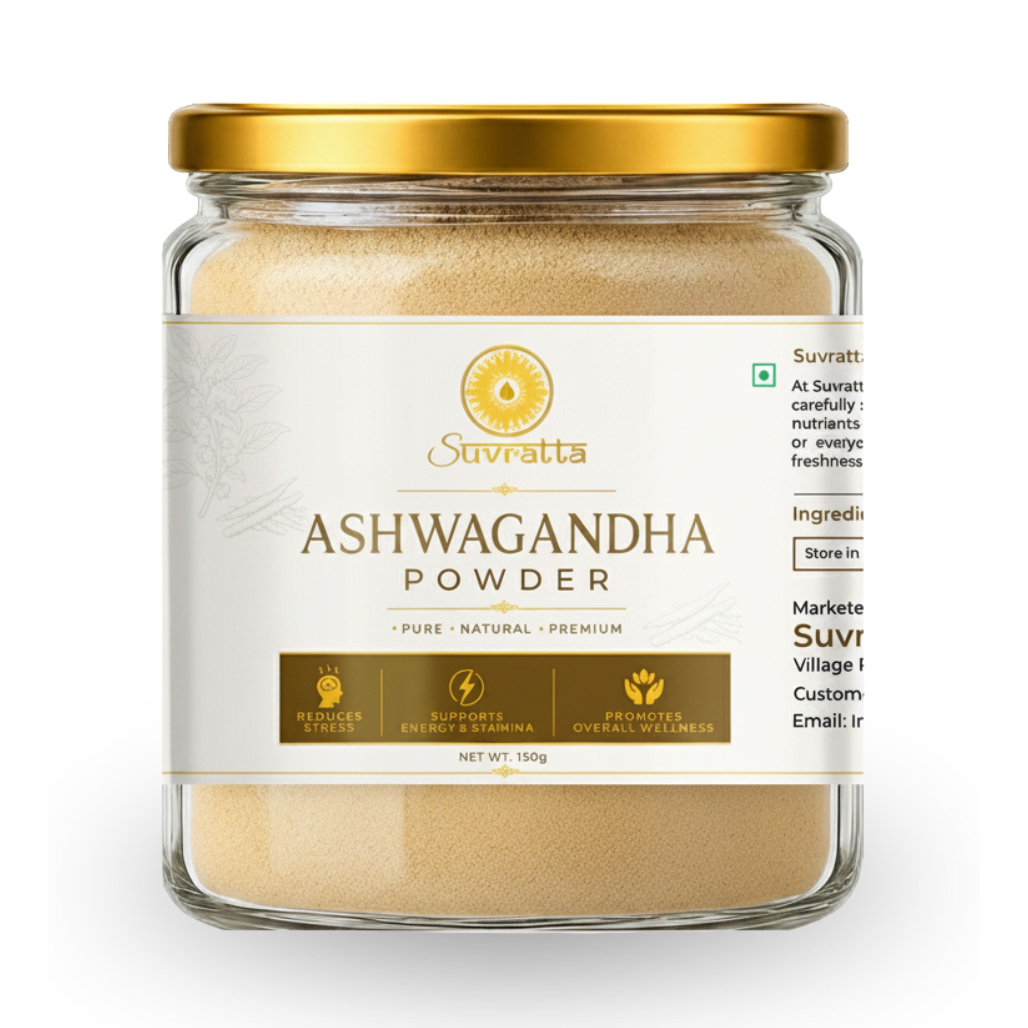 Suvratta Shuddh Ashwagandha Powder