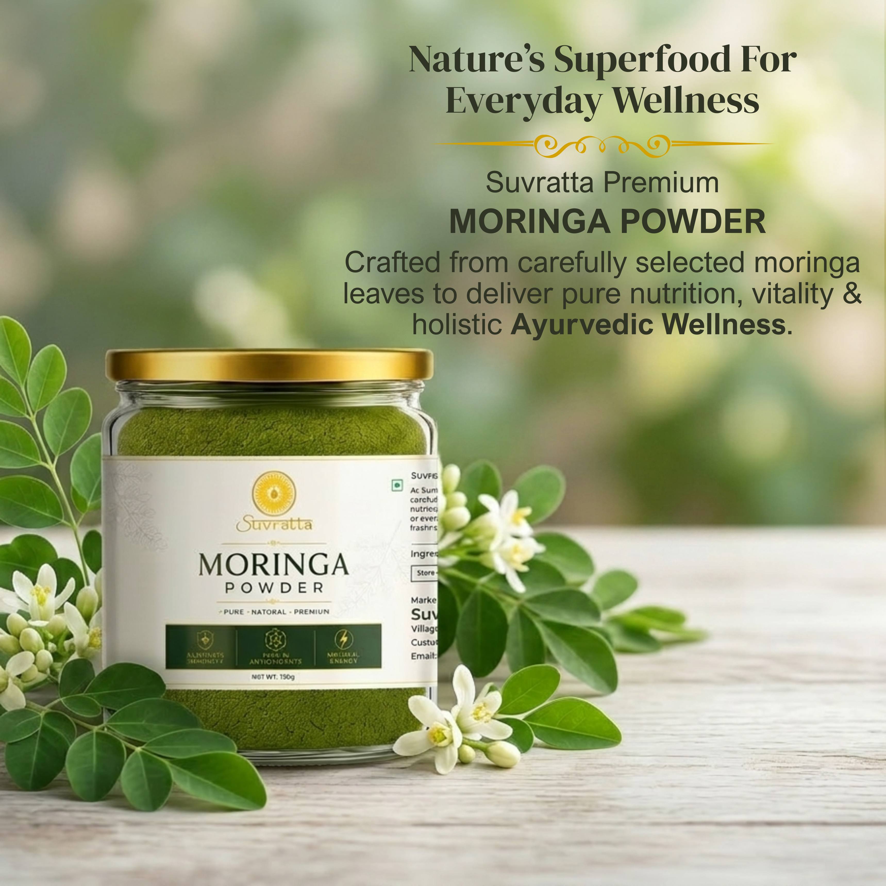 Suvratta Shuddh Moringa Powder