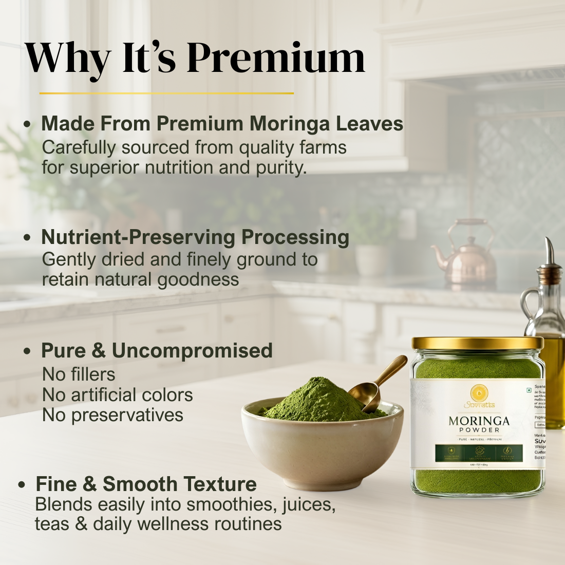 Suvratta Shuddh Moringa Powder