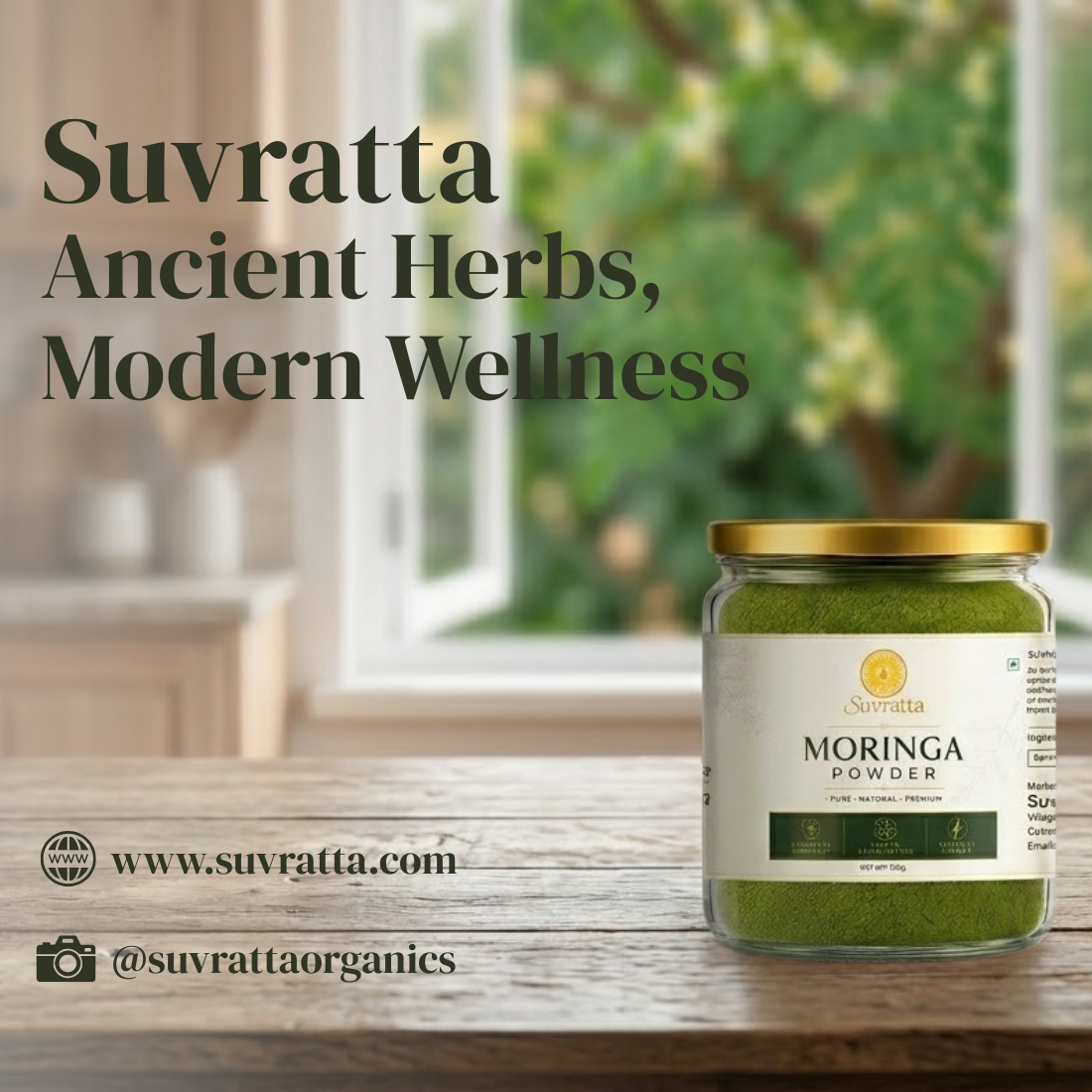 Suvratta Shuddh Moringa Powder