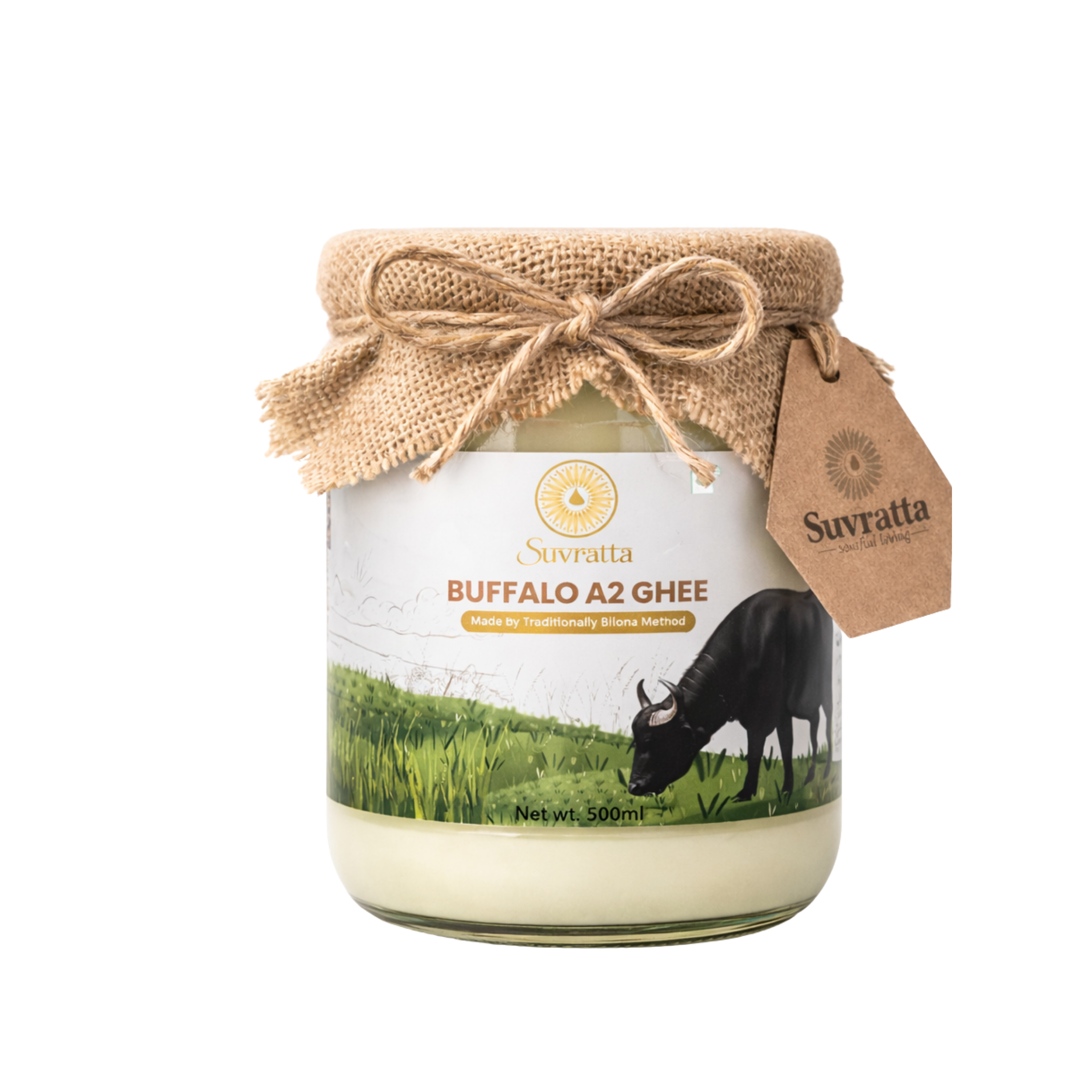 A2 Desi Buffalo Ghee (500ml)