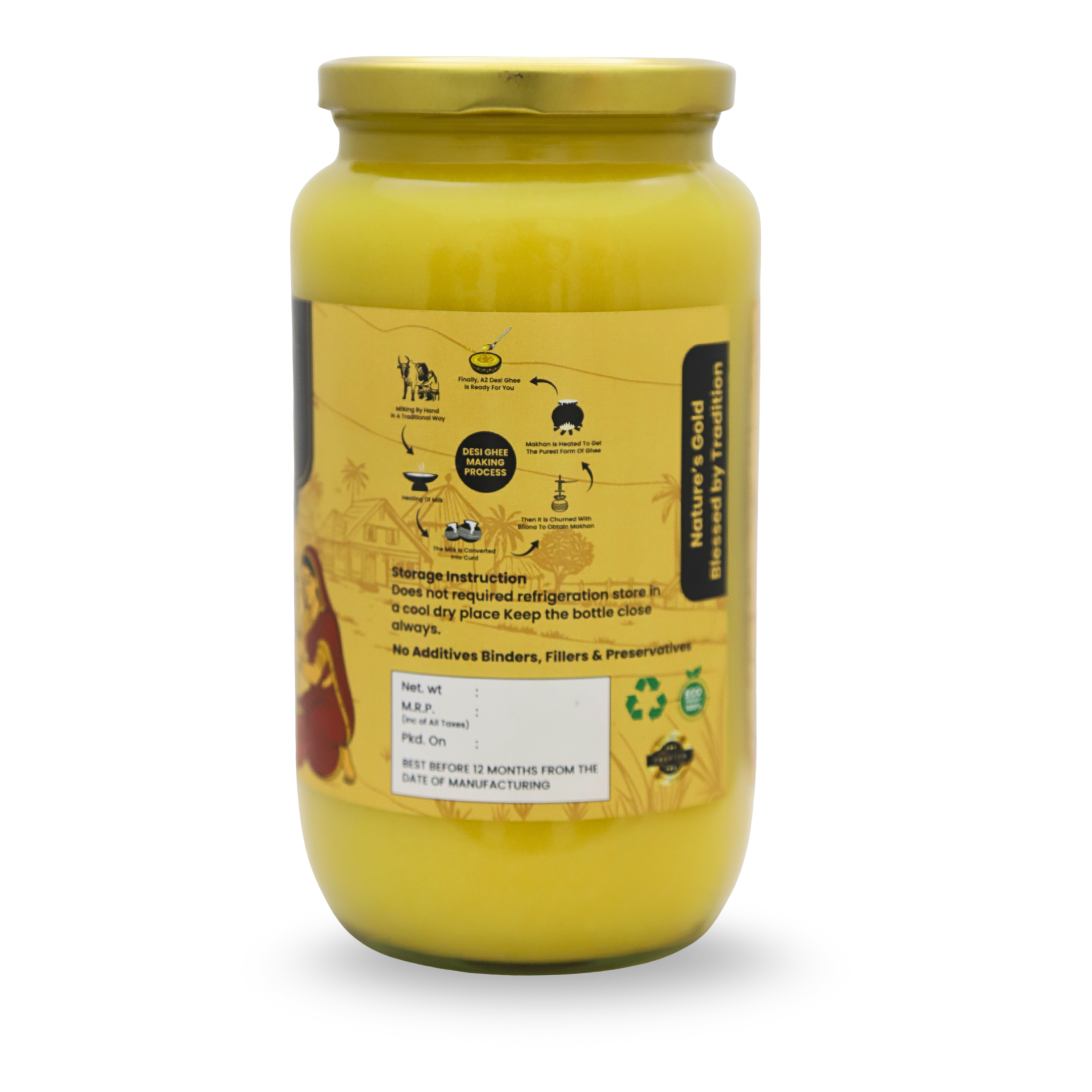 Organic Ghee (1Ltr)