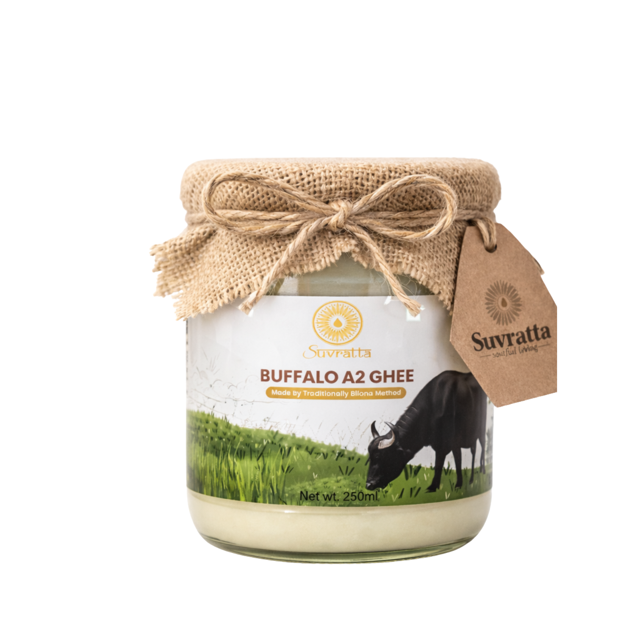 A2 Desi Buffalo Ghee (250ml)