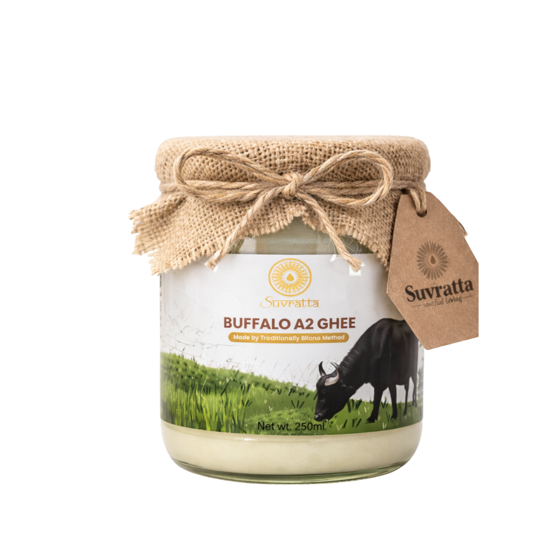A2 Desi Buffalo Ghee (250ml)
