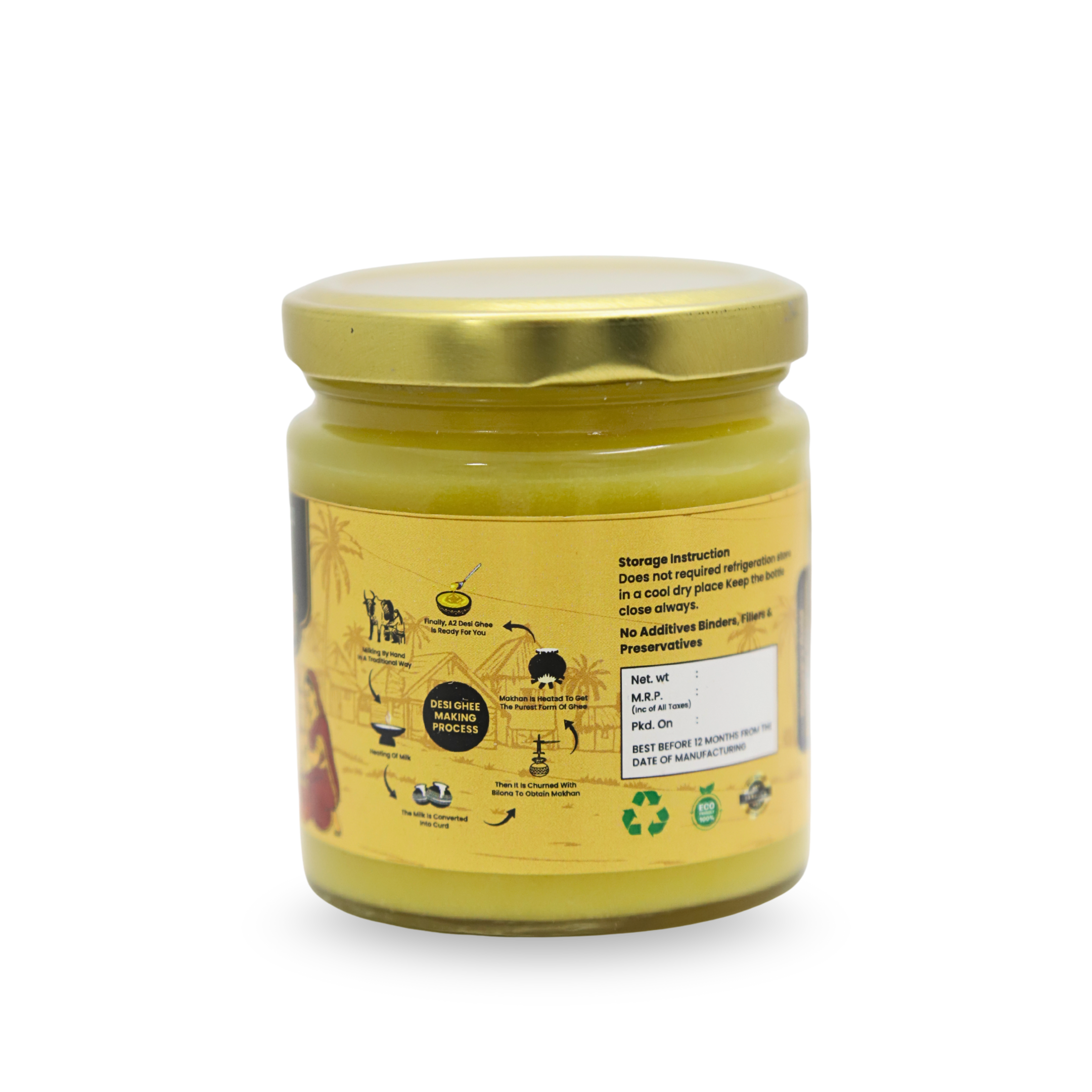 Organic Ghee (250ml)