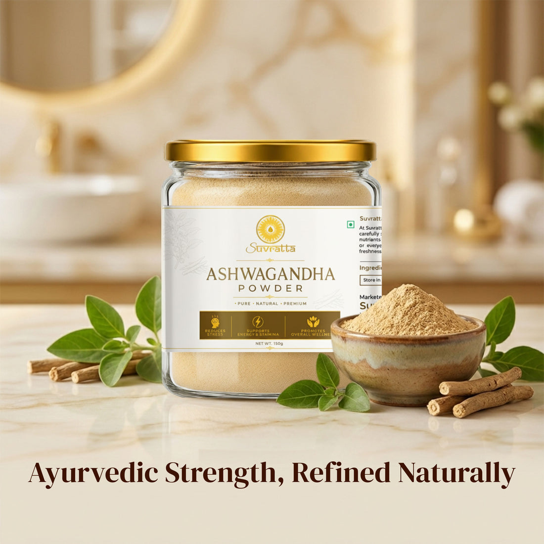 Suvratta Shuddh Ashwagandha Powder