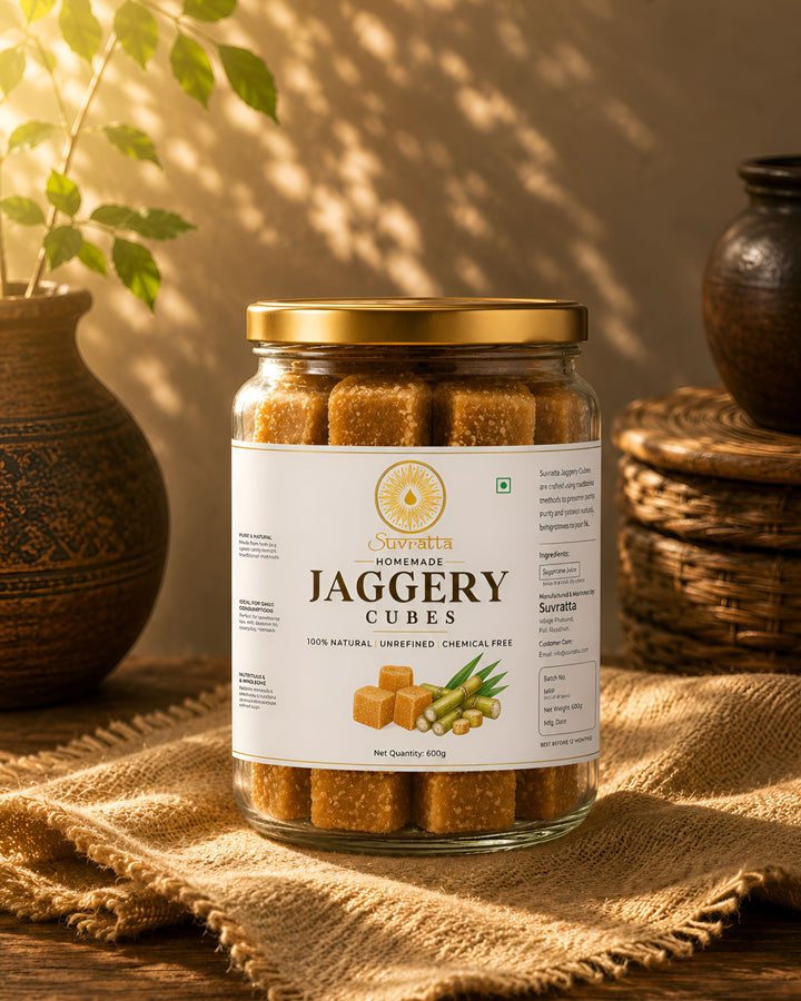 Suvratta Shuddh Jaggery Cubes