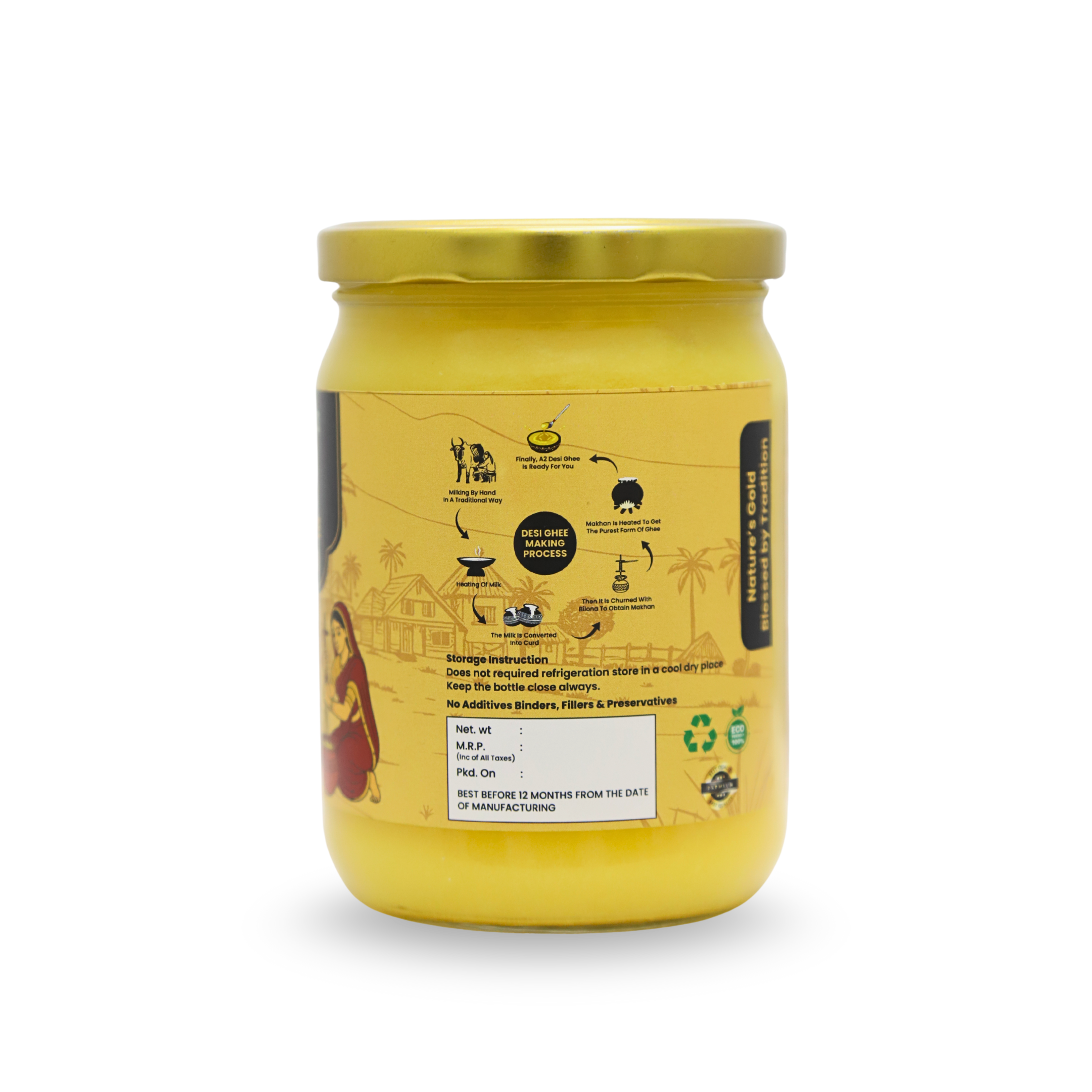 Organic Ghee (500ml)