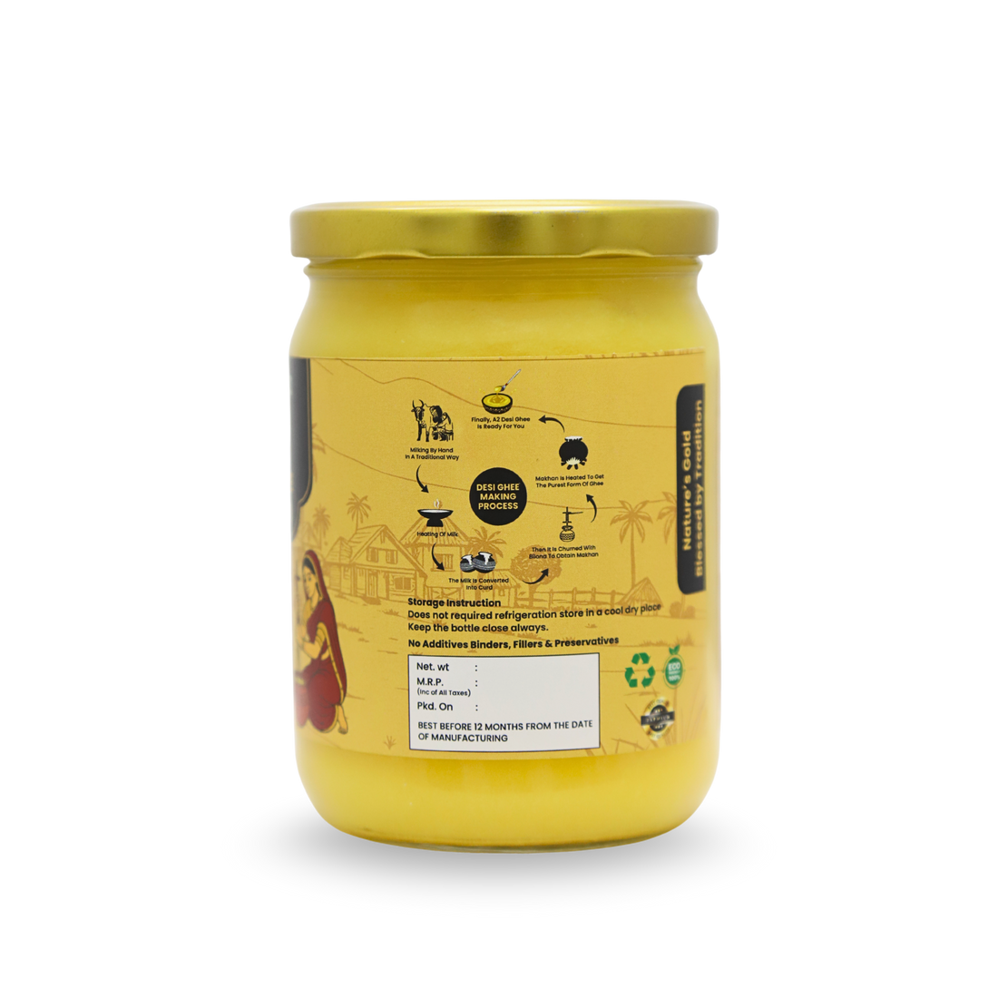 Organic Ghee (500ml)