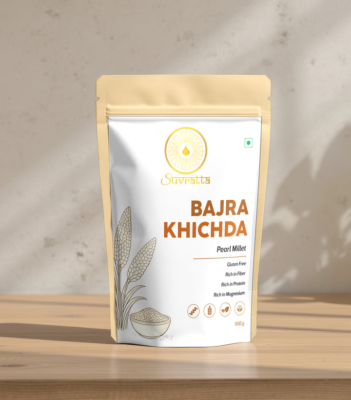 Suvratta Shuddh Bajra Khichda (Traditional Coarse-Ground Blend)