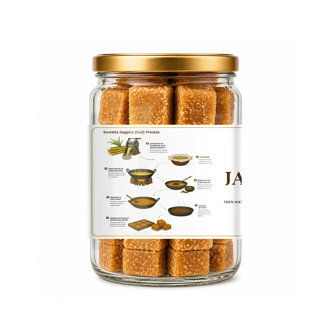 Suvratta Shuddh Jaggery Cubes