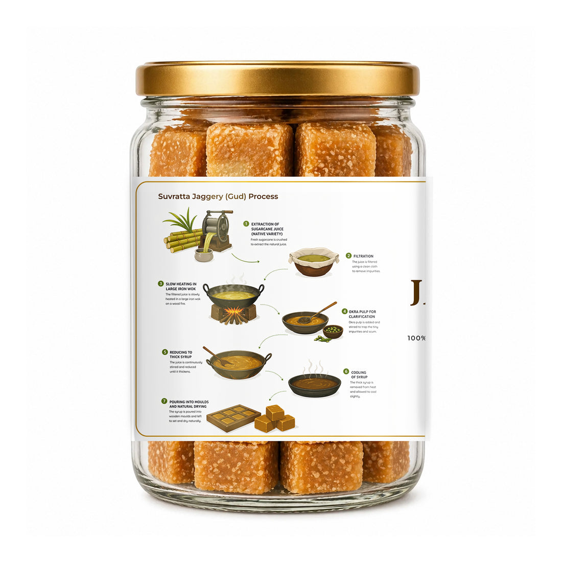 Suvratta Shuddh Jaggery Cubes