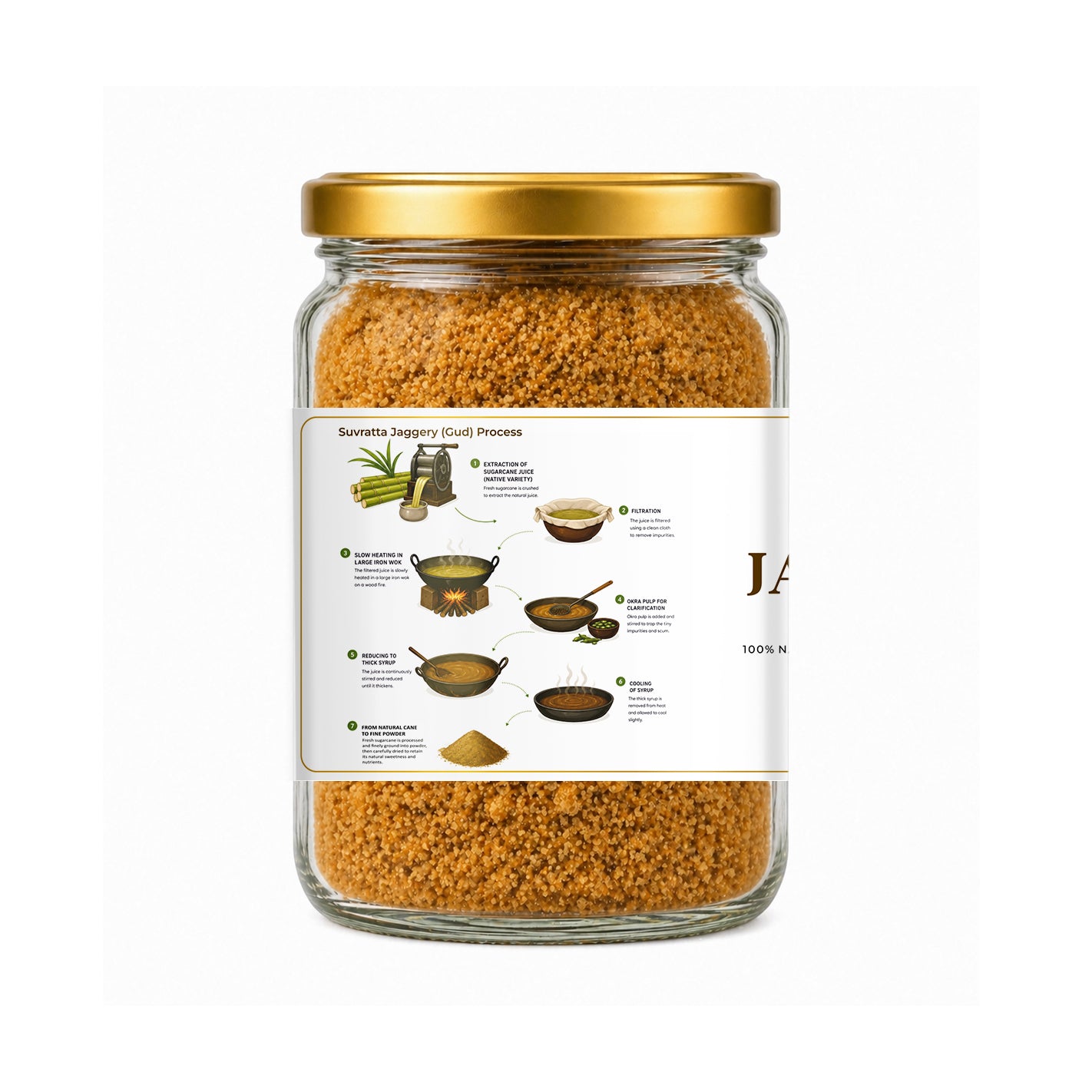 Suvratta Shuddh Jaggery Powder