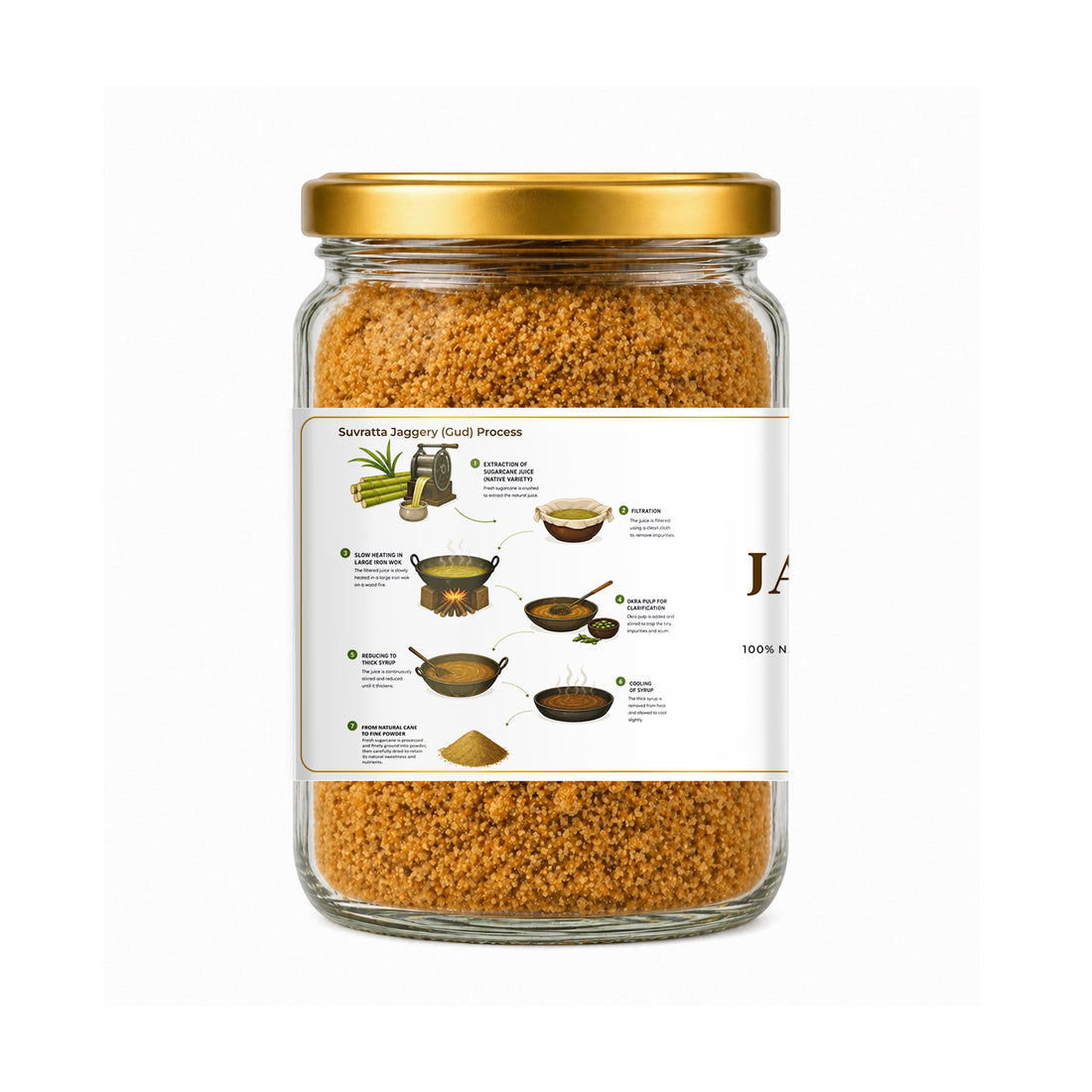 Suvratta Shuddh Jaggery Powder