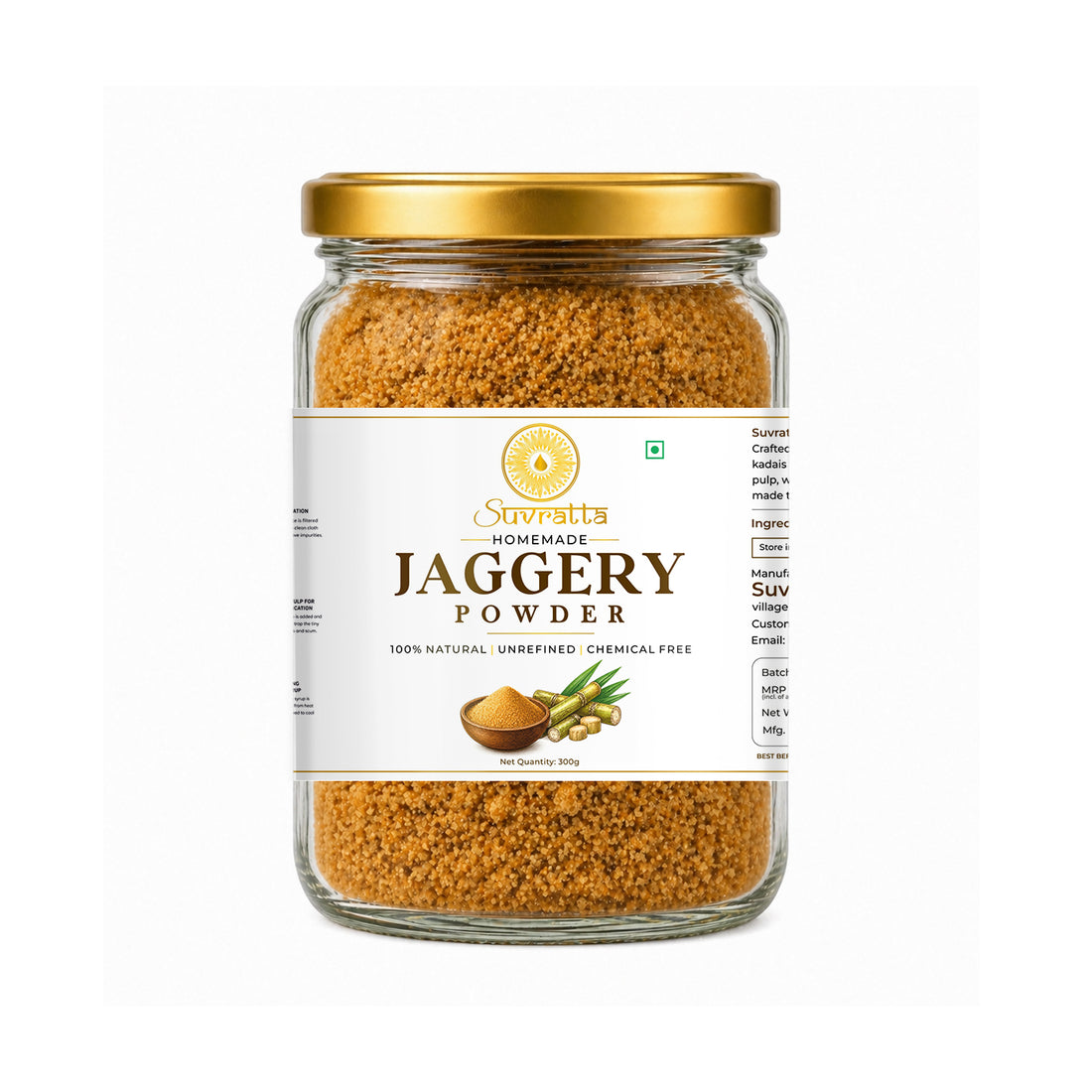Suvratta Shuddh Jaggery Powder